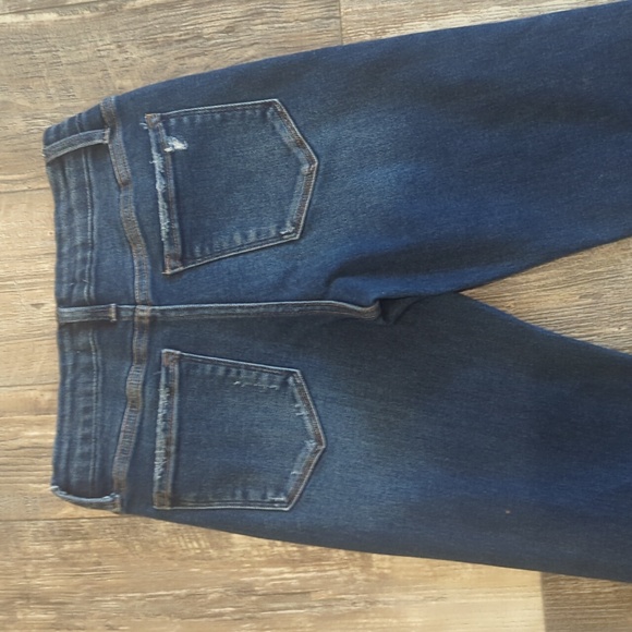 FLYING MONKEY Mid Rise Flare stretch destroyed jeans BY4668R The Buckle sz25x31L - Picture 10 of 15